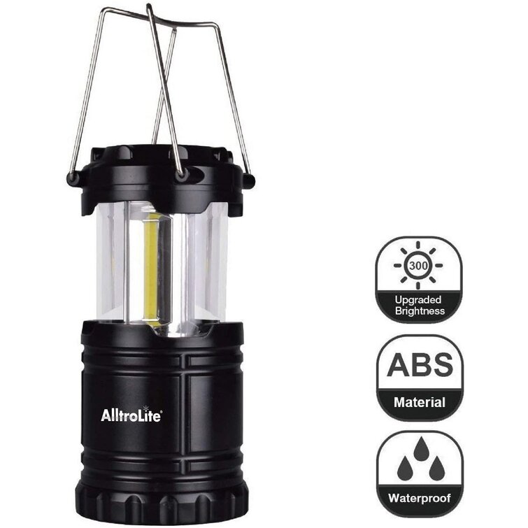 2-Pack Camper LED Camping Lantern Lights Collapsible 500lm | COB Technology  | Waterproof Lantern with Magnetic Base for Night | Fishing | Camping | 